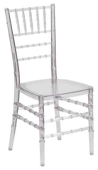 Flash Elegance Crystal Ice Stacking Chiavari Chair