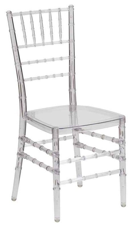 Flash Elegance Crystal Ice Stacking Chiavari Chair