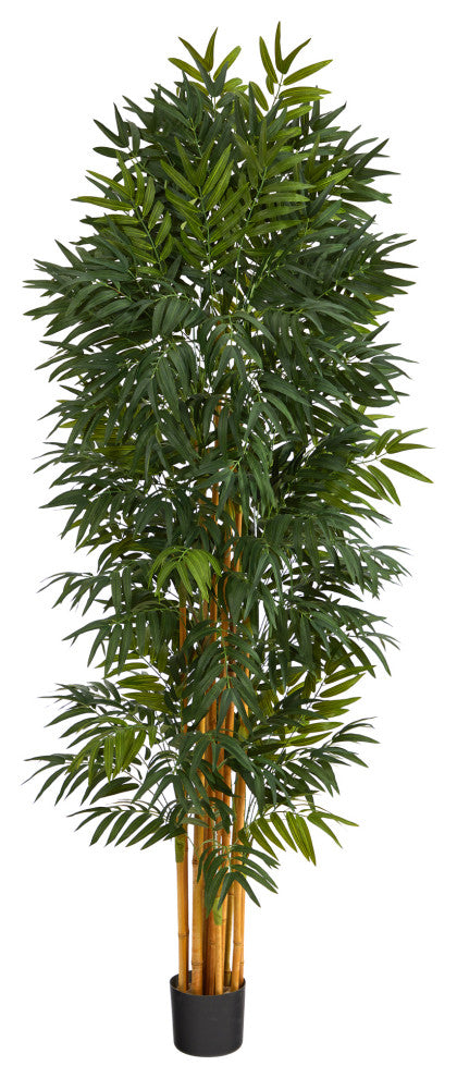 6.5' Phoenix Palm Artificial tree With Natural Trunk