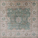 Ahgly Company Indoor Square Mid-Century Modern Area Rugs, 6' Square