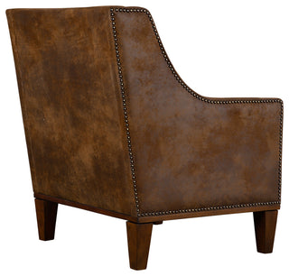 Uttermost Clay Leather Armchair