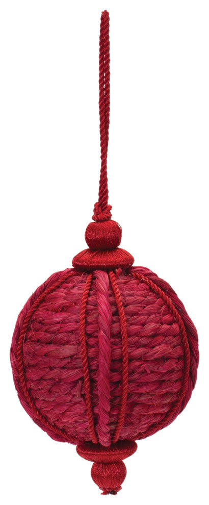 Jute Onion Ornament, Set of 6