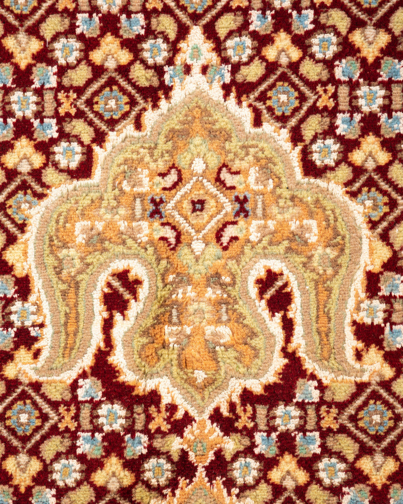 Homalin One-of-a-Kind Hand-Knotted Area Rug Red, 6'8"x9'9"