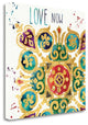 "Little Jewels Words III" By Jess Aiken, Giclee Print on Gallery Wrap Canvas