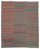Rug N Carpet - Handmade Oriental 7' 1'' x 8' 10'' Unique Wool Kilim Rug