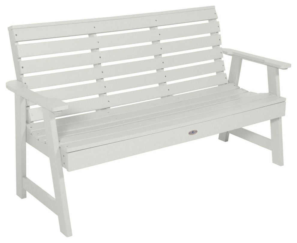 Riverside Garden Bench 5'', Coconut White