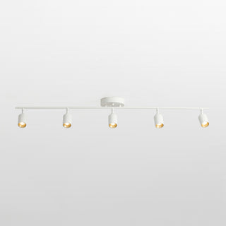 Vidalite Shura 5 Head LED Flush Mount FIxed Track Light, White