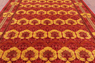 9' 1" X 11' 6" William Morris Handmade Rug Q4575
