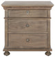 Safavieh Couture Allisyn 3 Drawer Wood Nightstand, Light Brown