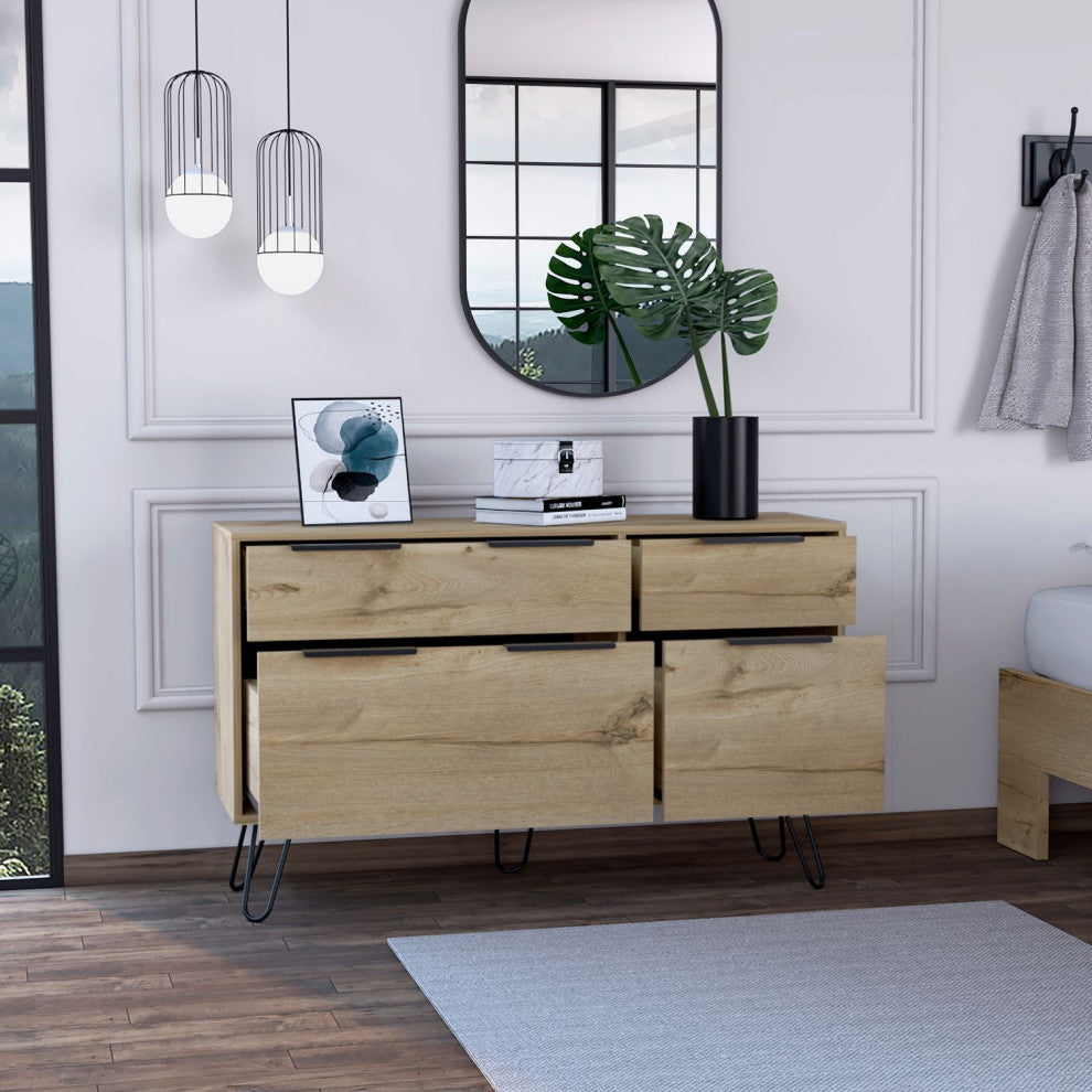 Begonia Double Dresser, Light Oak