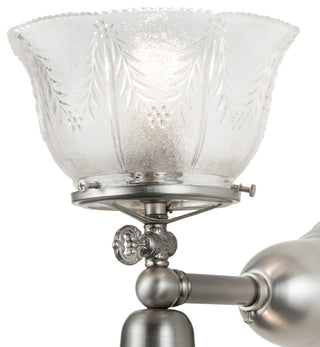 7.5 Wide Revival Gas & Electric 2 Light Wall Sconce