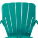 Ridgeland 3-Piece Outdoor Bistro Set, Turquoise Gloss