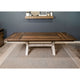 Parker Extendable Farmhouse Table, Provincial, 42x120 With 2 Bb Ext