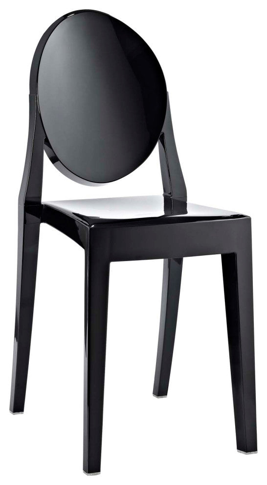 Casper Dining Side Chair, Black