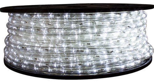 Brilliant 120 Volt LED Rope Light, 148', Cool White