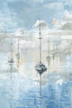 "Calm Clouds" Painting Print on Wrapped Canvas, 12"x18"