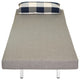 Savion Convertible Accent Chair Bed, Gray