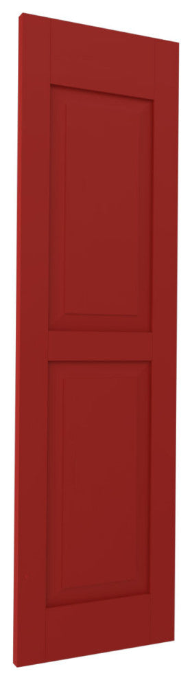 Two Equal Raised Panel Shutters (Per Pair)