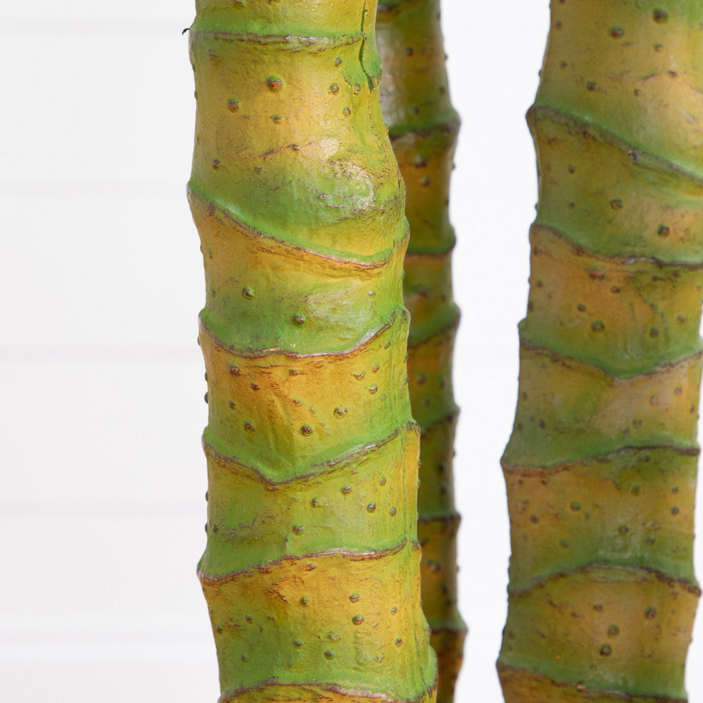 9.5ft. Giant Five Stalk Artificial Areca Palm Tree