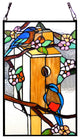 HOME Tiffany-glass Window Panel 12x19