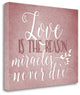 "Love Is The Reason" By Tara Moss, Giclee Print on Gallery Wrap Canvas