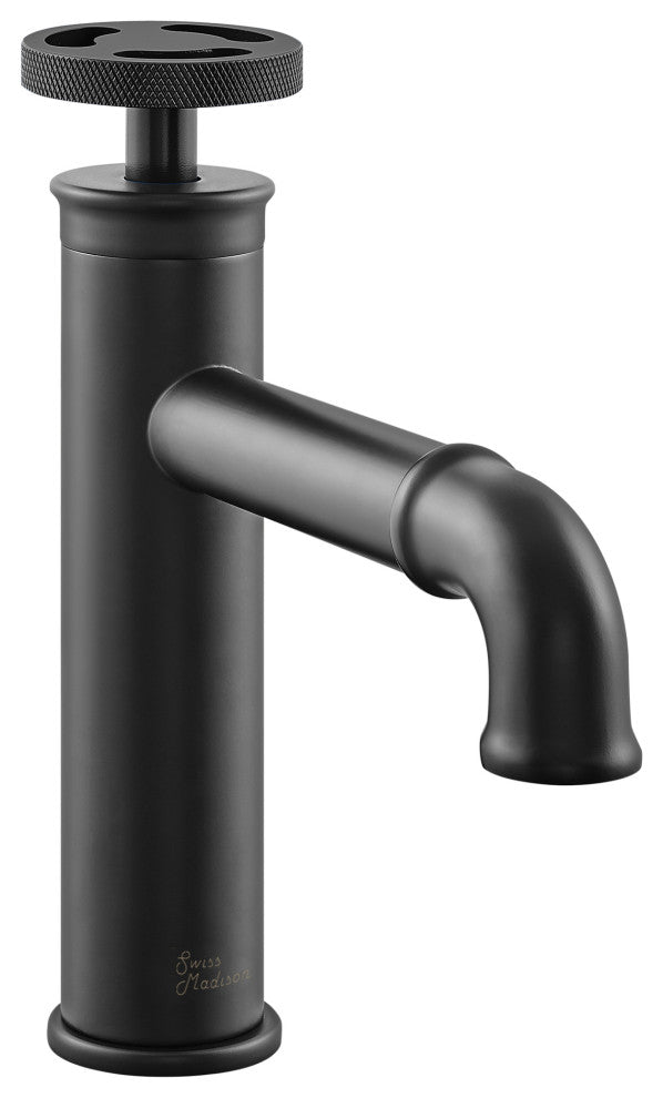Avallon 7" Single Handle, Bathroom Faucet, Matte Black
