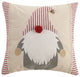 Gnome Hat W/Bell Embroidered Pillow