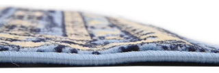 Unique Loom Light Blue Oasis Taftan 2' 2 x 8' 2 Runner Rug