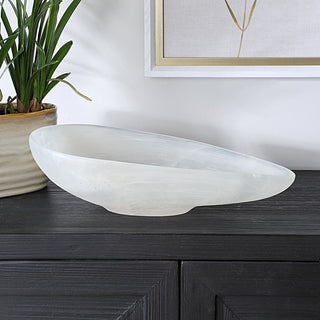 Uttermost 18220 Marchena 16"W Resin Decorative Bowl - White