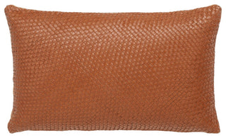 Safavieh Kelci Pillow, Camel, 1'x1'8"