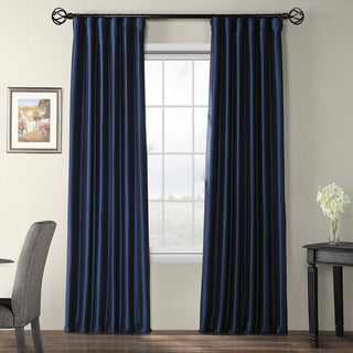 1" Zeffoli Drapery Curtain Rod, Black, 84"-120"