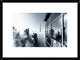 "Foggy City" Framed Digital Print by Naufal, 24"x18"