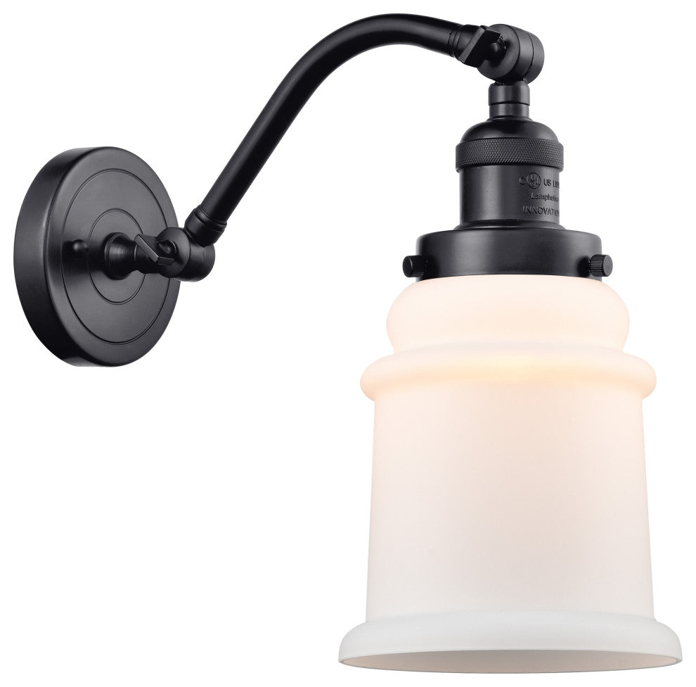 INNOVATIONS LIGHTING 515-1W-BK-G181-LED Canton 1 Light Sconce