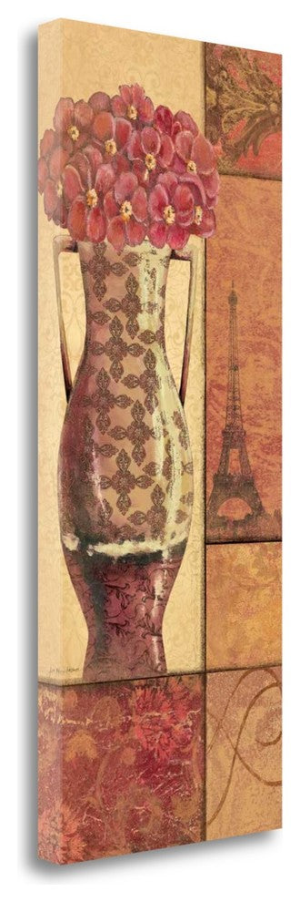 "Paris Vue I" By Jo Moulton, Giclee Print on Gallery Wrap Canvas, Ready to Hang