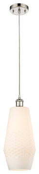 Innovations 516-1P-PN-G681-7-LED 1-Light Mini Pendant, Polished Nickel