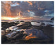 "Pelada Beach at sunset, Costa Rica" Paper Print by Tim Fitzharris, 22"x18"