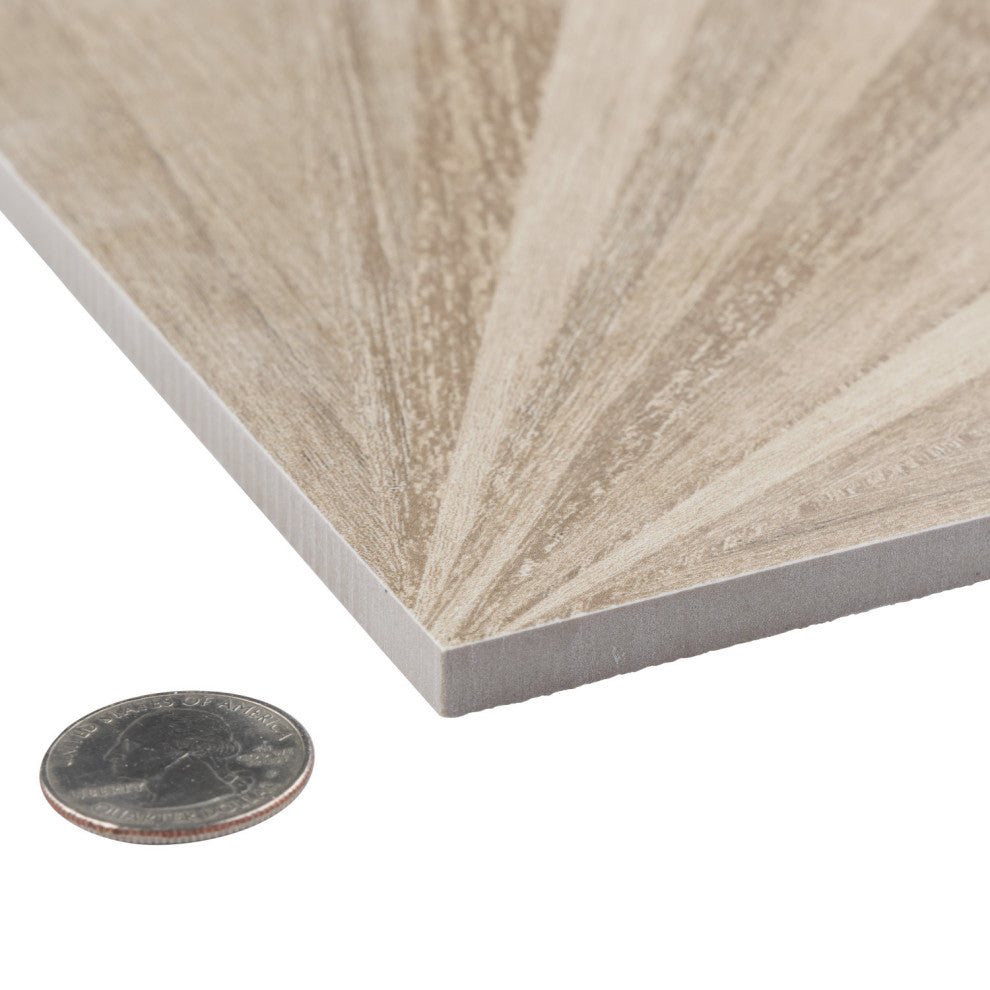 Komi Murlen Crema Porcelain Floor and Wall Tile