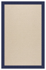 Zoe-Sugar Mountain Machine Tufted Rectangle Rug, Navy, 10'x14'