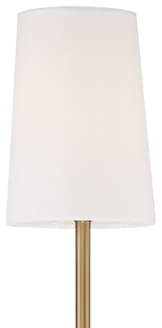 Crystorama LEN-251-VG, 1-Light Wall Mount, Vibrant Gold