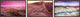 Colors in View Triptych, 54x12