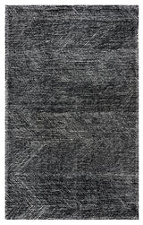 Rizzy Home ETC101 Etchings Area Rug 5'x7'6" Black