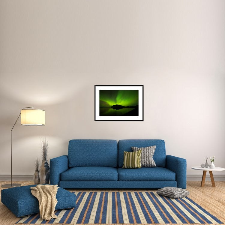 "Vikivaki" Framed Digital Print by Brin Ingibergsson-Bragi, 38"x28"