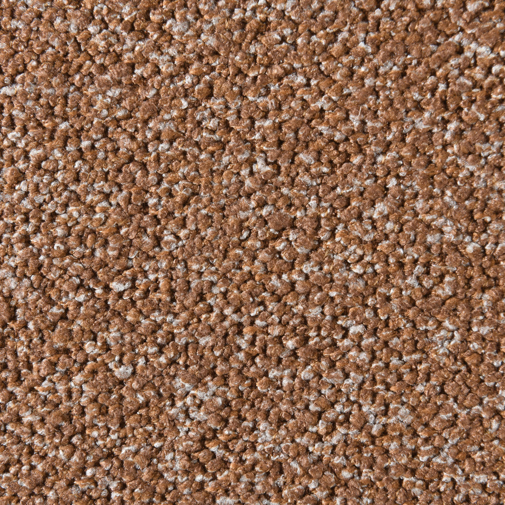 Gavin Upholstered Bed, Cognac, King, Chenille Fabric