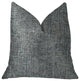 Blue Mountain Blue Luxury Throw Pillow, 24"x24"
