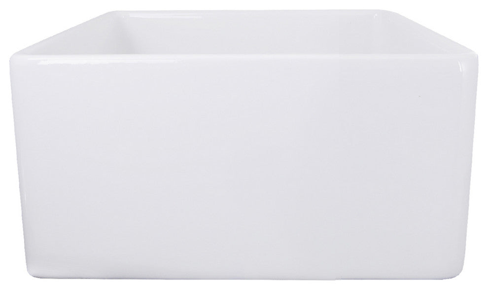 Nantucket Sinks 20" Fireclay Farmhouse Kitchen Sink