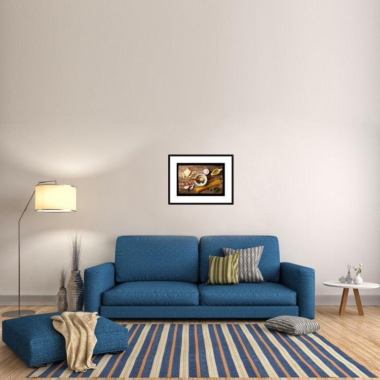 "Pesto" Framed Digital Print by Luiz Laercio, 30x23"