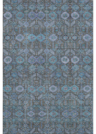 Premium Machine Washable Mayfield AMF574 Teal 10' x 14' Rug