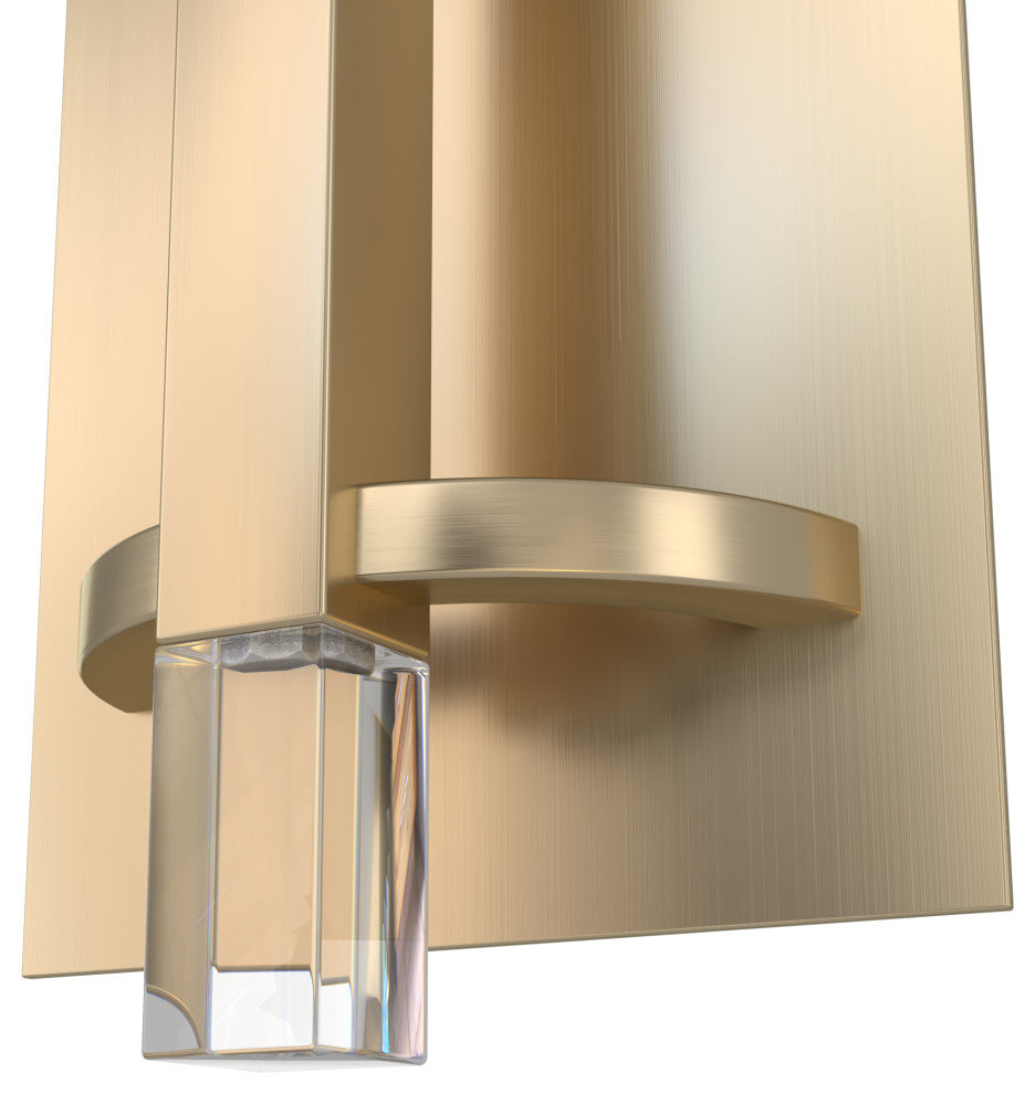 Hunter Sunjai Alturas Gold 1 Light Sconce Wall Light