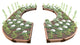 Classic Sienna 'Walk-Through Colosseum 14'x16'x5.5" Raised Garden Bed, 2"