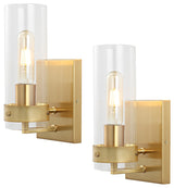 JONATHAN Y Lighting JYL9909-SET2 Pack of (2) - Harper 10" Tall - Brass Gold